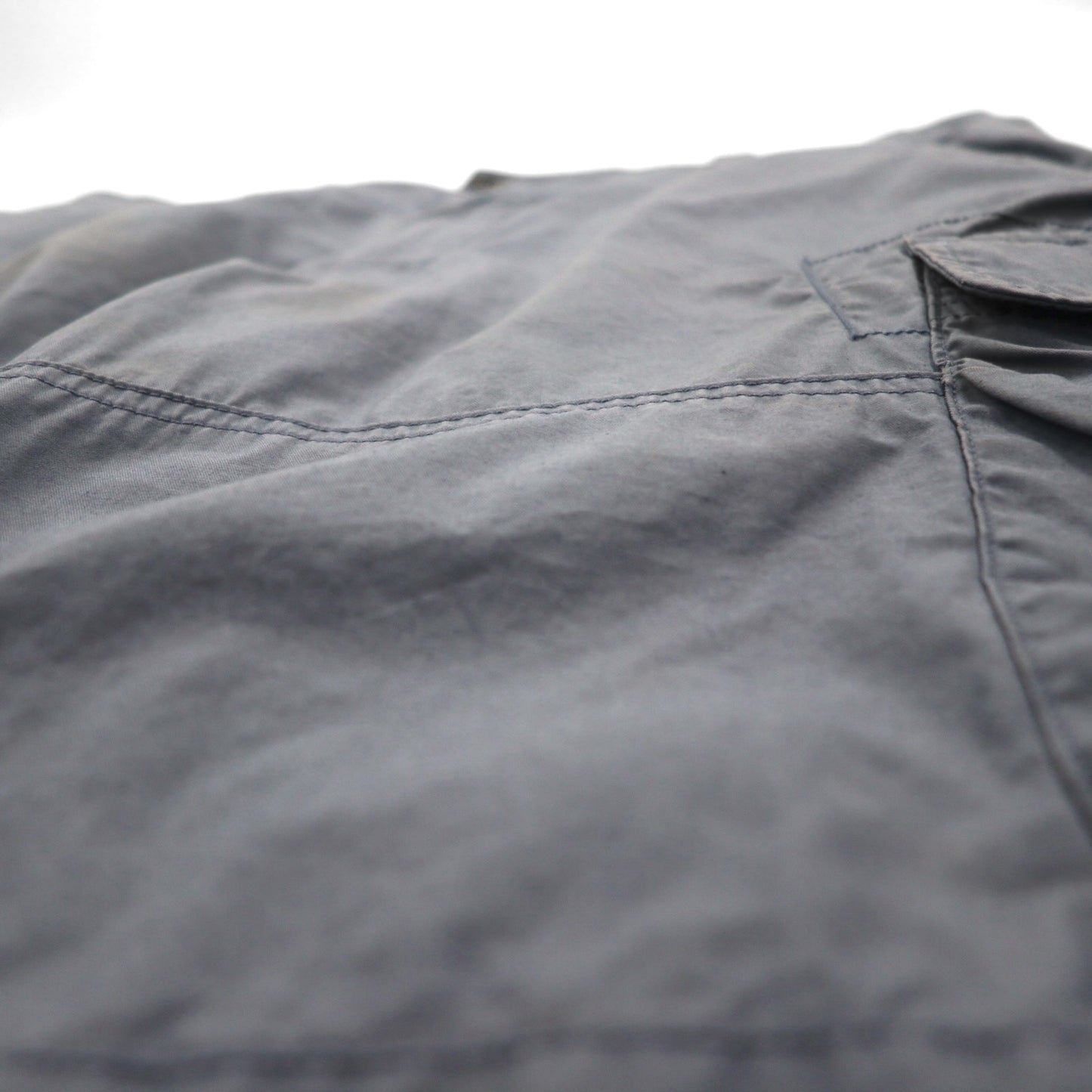 POLO RALPH LAUREN ユーティリティ キャンバス UTILITY CANVAS バギー ショート カーゴパンツ ハーフパンツ L グレー 膝下丈