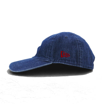 BLUE BLUE × NEW ERA ベースボールキャップ FREE ベルト インディゴ ブルー アンカー刺繍