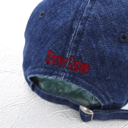 BLUE BLUE × NEW ERA ベースボールキャップ FREE ベルト インディゴ ブルー アンカー刺繍