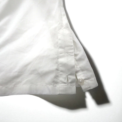 GUAYABERA 90s Full-Zip Cuban Shirt, Short Sleeve, Box Shirt, XL, White, Embroidered