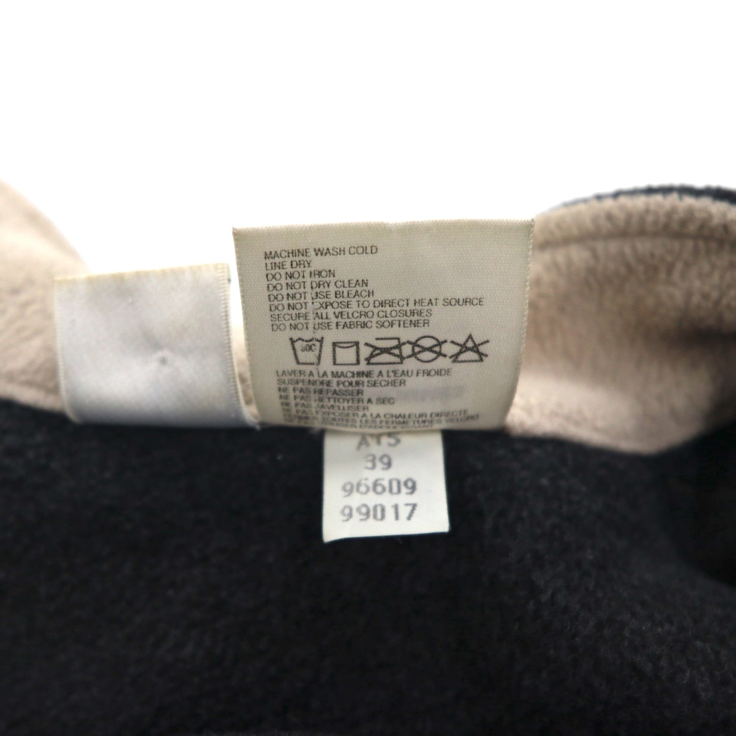 THE NORTH FACE 90年代 USA製 フリース ベスト S グレー ワンポイントロゴ ジップポケット