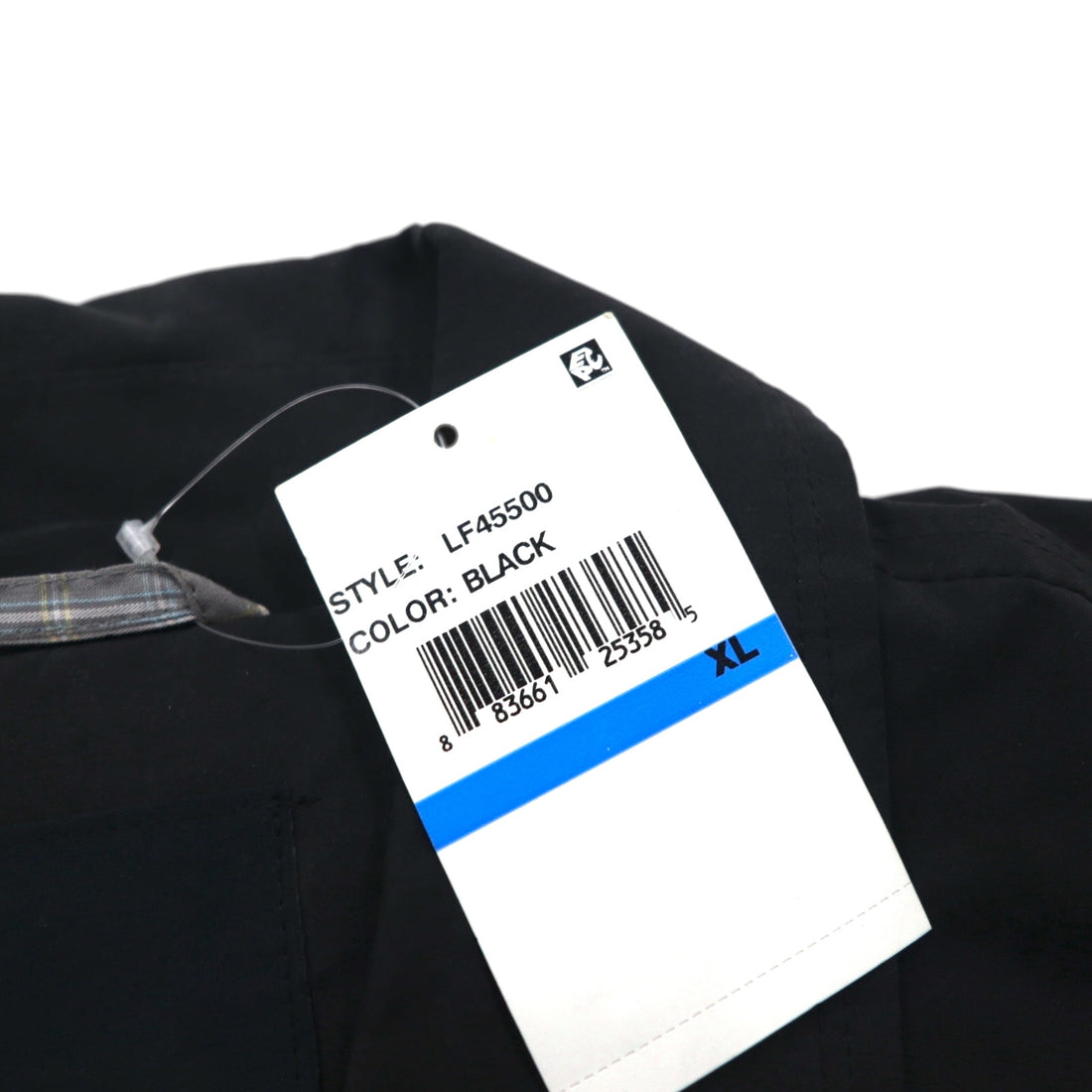 LONDON FOG Peach Skin Swing Top Harrington Jacket, XL, Black, LF45500, Unused