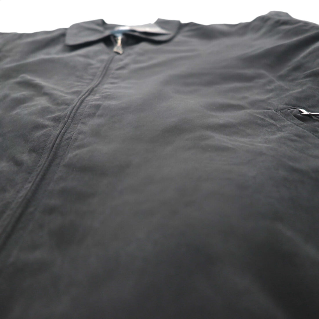 LONDON FOG Peach Skin Swing Top Harrington Jacket, XL, Black, LF45500, Unused