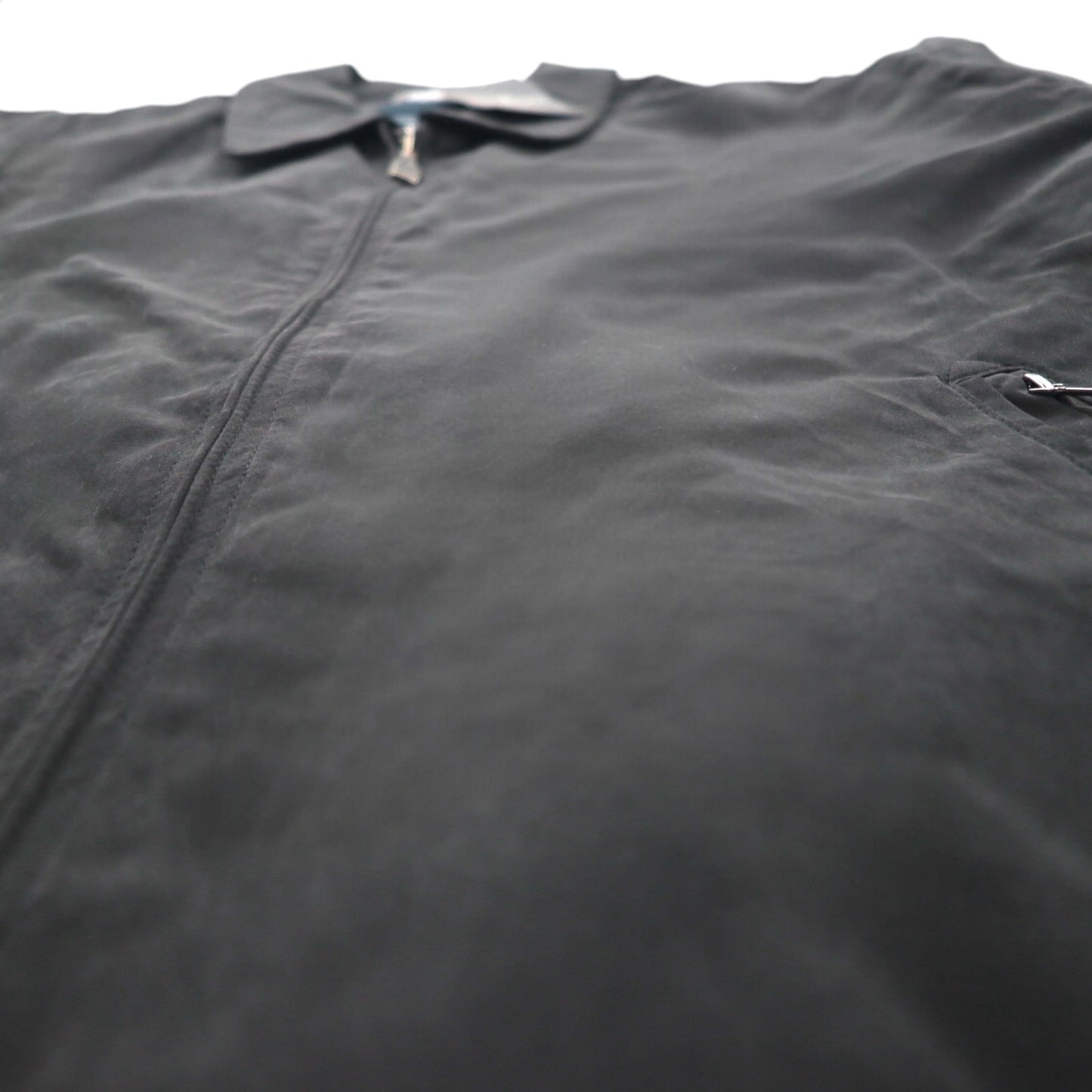 LONDON FOG ピーチスキン スウィングトップ ハリントンジャケット XL ブラック LF45500 未使用品