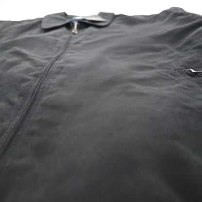 LONDON FOG ピーチスキン スウィングトップ ハリントンジャケット XL ブラック LF45500 未使用品