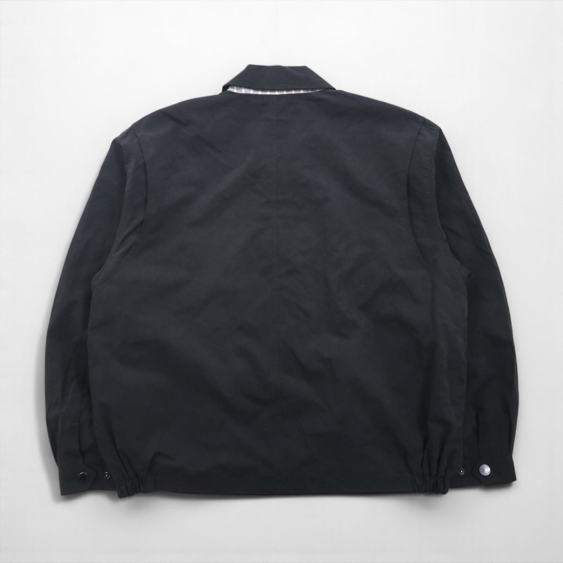 LONDON FOG Peach Skin Swing Top Harrington Jacket, XL, Black, LF45500, Unused