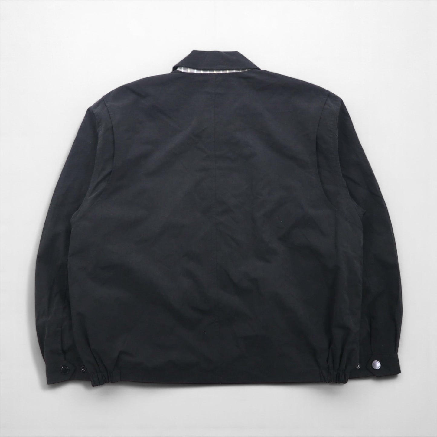 LONDON FOG ピーチスキン スウィングトップ ハリントンジャケット XL ブラック LF45500 未使用品