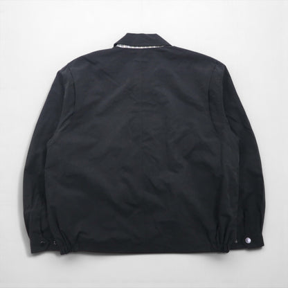 LONDON FOG ピーチスキン スウィングトップ ハリントンジャケット XL ブラック LF45500 未使用品