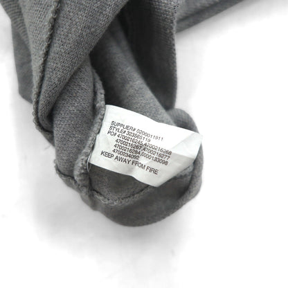 Polo Ralph Lauren Pique Knit Cardigan, Size M, Gray, V-Neck, Small Pony Embroidery, Handwarmer Pockets