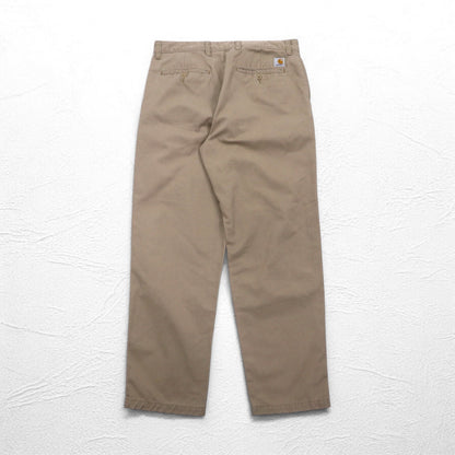 carhartt WIP カルダーパンツ CALDER PANT テーパード チノパンツ L ベージュ 1030473 チュニジア製