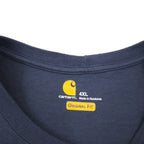 carhartt オリジナルフィット ポケット Tシャツ 4XL ORIGINAL FIT グレー コットン