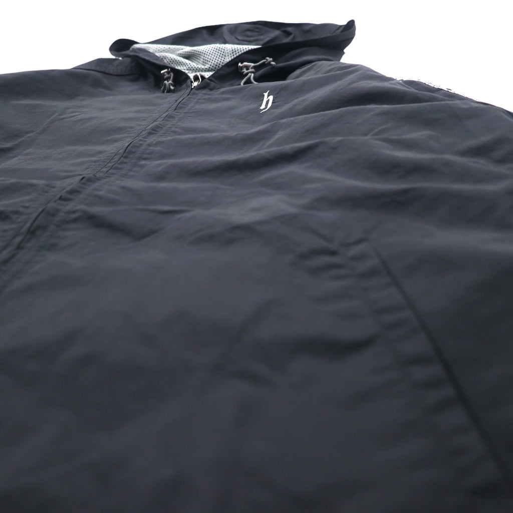 DJ Honda 90s Tech Jacket Nylon Parka M Black Tape Logo TECH JACKET