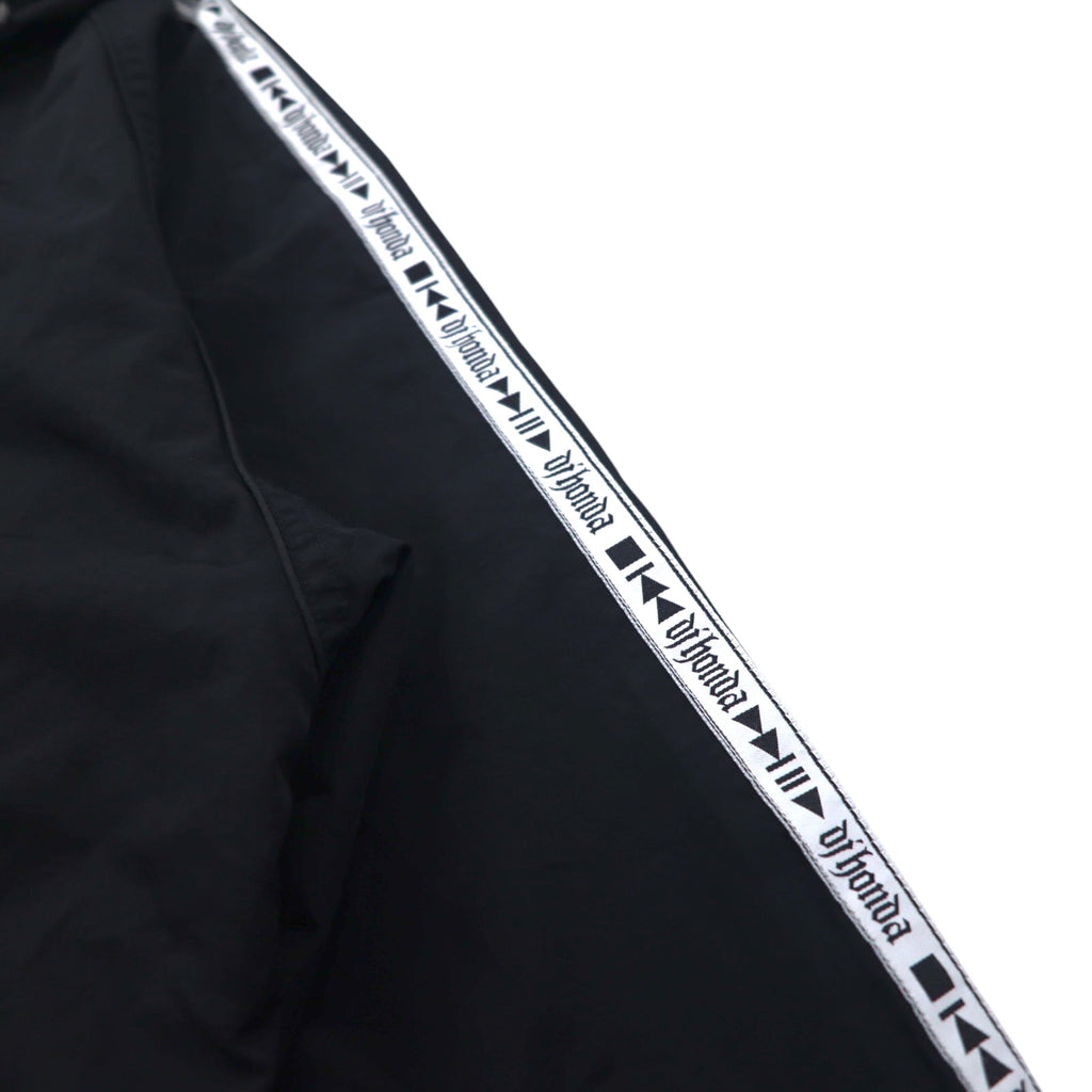 DJ Honda 90s Tech Jacket Nylon Parka M Black Tape Logo TECH JACKET