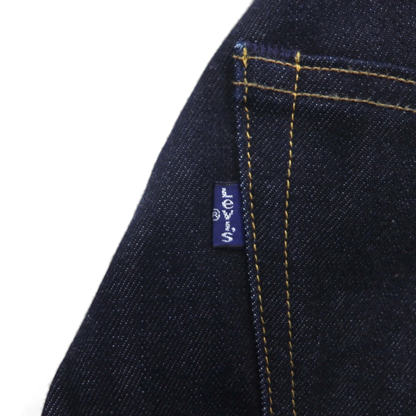 LEVI'S MADE&CRAFTED シャトル織 12oz セルヴィッチ リジッド デニムパンツ ジーンズ M インディゴ Shuttle Jean 05055-0036 レザーパッチトルコ製