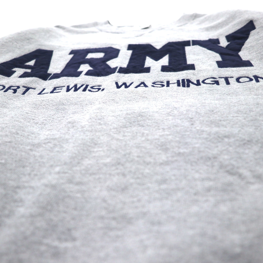 US ARMY US Military Sweatshirt M Grey Cotton Military MJSOFFE