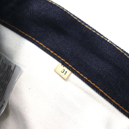 LEVI'S MADE&CRAFTED シャトル織 12oz セルヴィッチ リジッド デニムパンツ ジーンズ M インディゴ Shuttle Jean 05055-0036 レザーパッチトルコ製