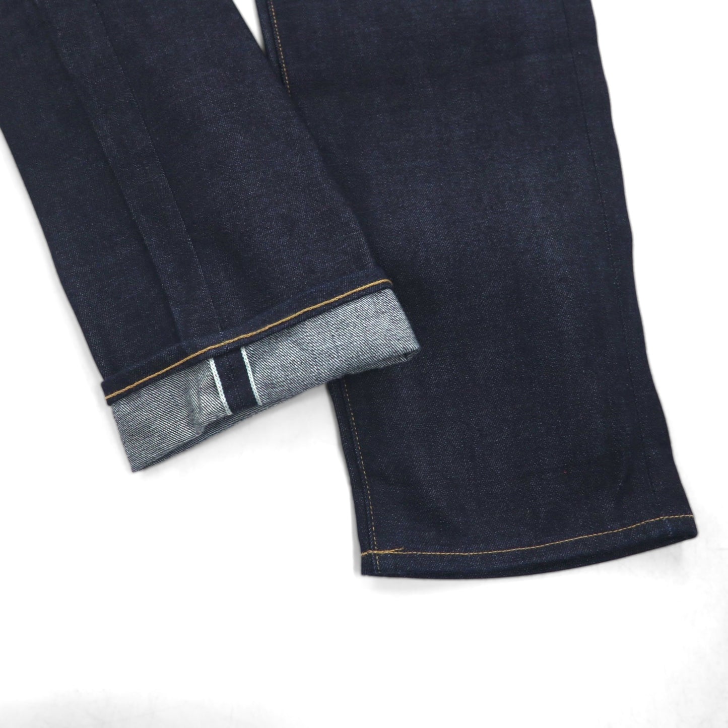 LEVI'S MADE&CRAFTED シャトル織 12oz セルヴィッチ リジッド デニムパンツ ジーンズ M インディゴ Shuttle Jean 05055-0036 レザーパッチトルコ製