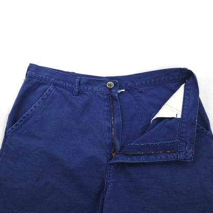 patagonia 90年代 Rマークタグ スタンドアップショーツ Stand Up Shorts ショートパンツ L ブルー インディゴ コットン