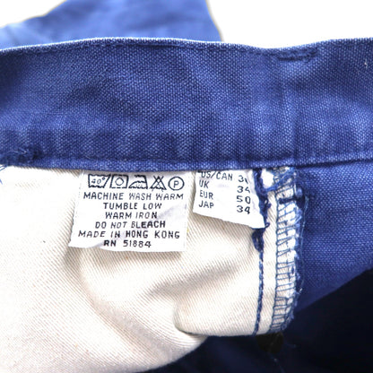 patagonia 90年代 Rマークタグ スタンドアップショーツ Stand Up Shorts ショートパンツ L ブルー インディゴ コットン