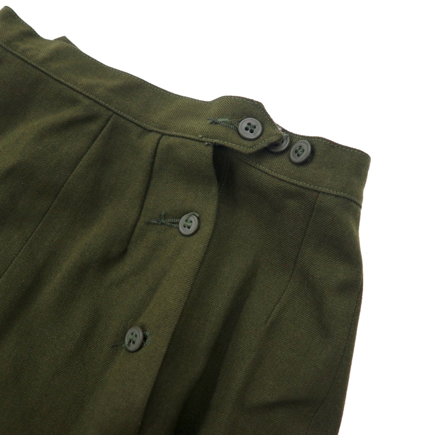 US ARMY 米軍 フィールドスカート Aライン 8R カーキ ウール ミリタリー SKIRT WMN'S WL FIELD OG108