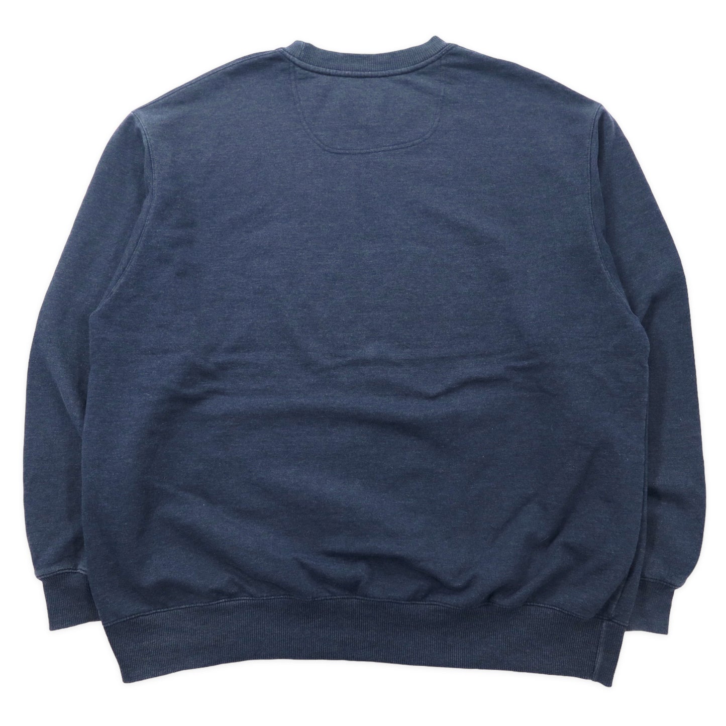 Champion クルーネックスウェット 3XL ネイビー ポリエステル ワンポイントロゴ ビッグサイズ