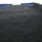 LACOSTE コマンド ニット セーター M ウール Dressinn Sweatere エポレット エルボーパッチ AH9167