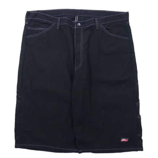 Dickies ルーズフィット ショート ワークパンツ 40 ブラック コットン メキシコ製