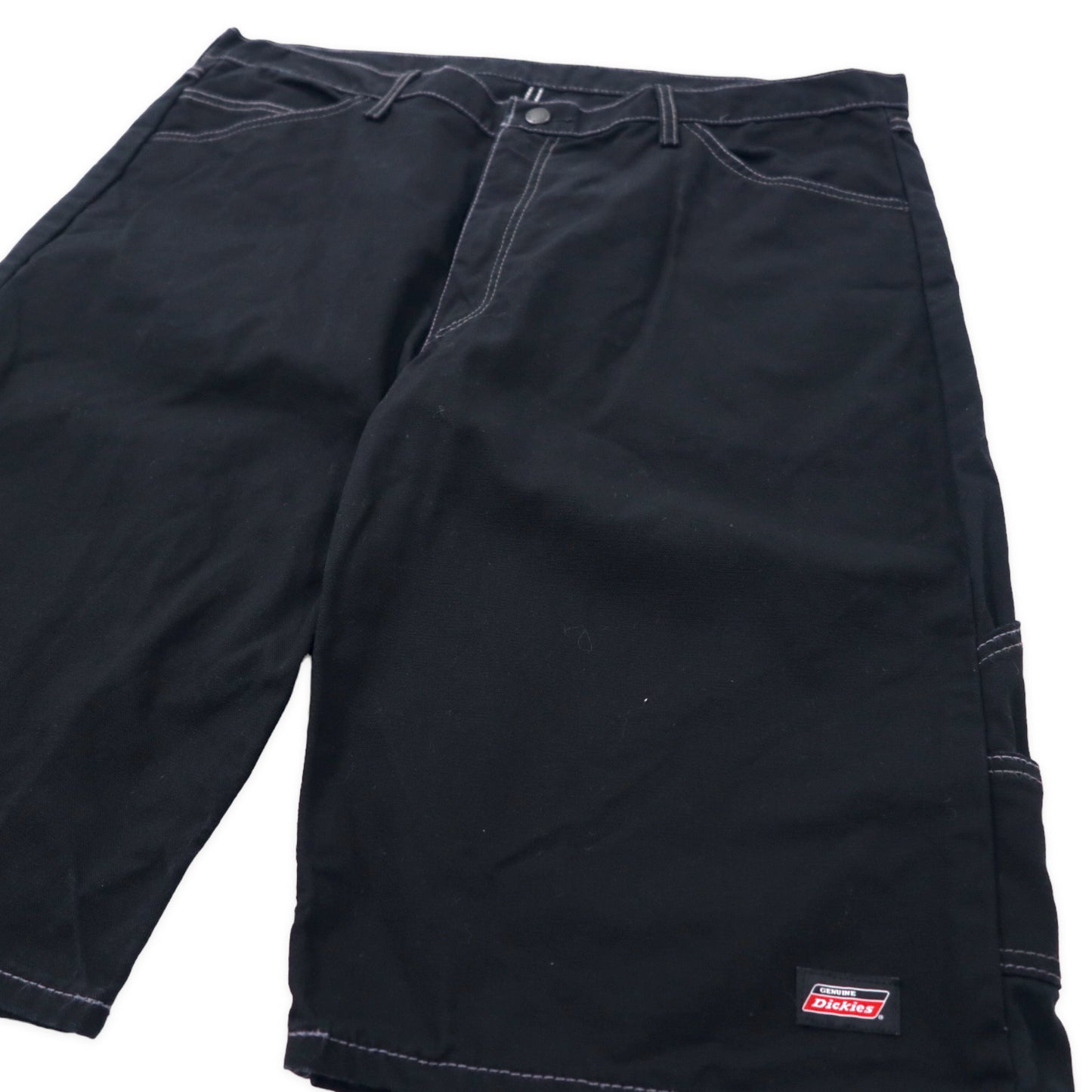 Dickies ルーズフィット ショート ワークパンツ 40 ブラック コットン メキシコ製