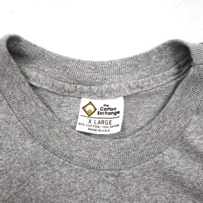 The Cotton Exchange 90年代 USA製 シングルステッチ ヴィンテージ Tシャツ XL グレー DRAKE SOCCER