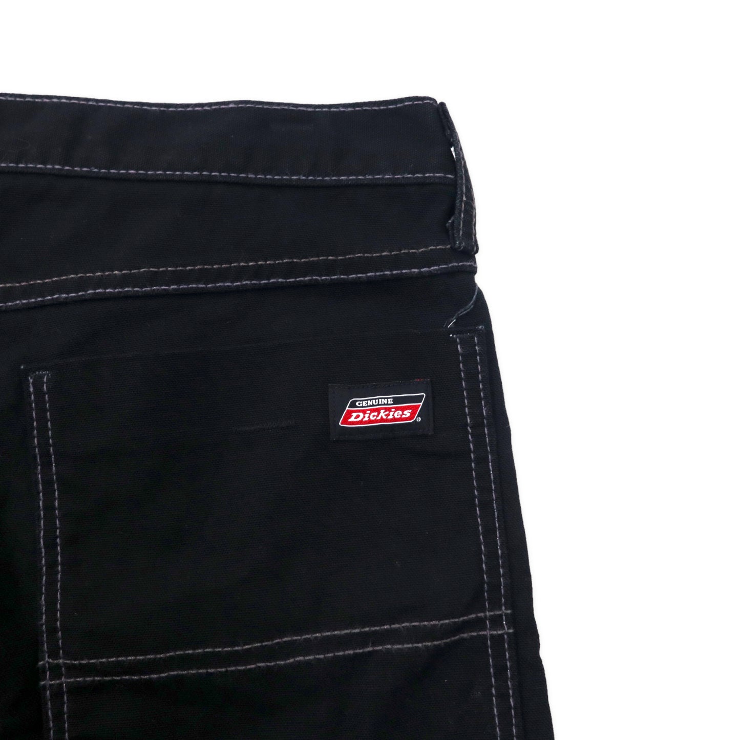 Dickies ルーズフィット ショート ワークパンツ 40 ブラック コットン メキシコ製