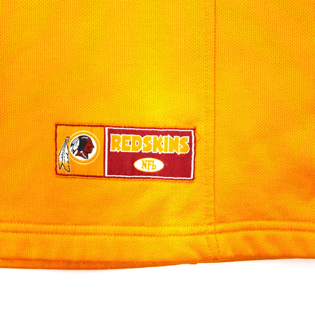 NFL ゲームシャツ XL イエロー ポリエステル RED SKINS ビッグサイズ