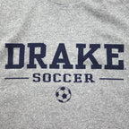 The Cotton Exchange 90年代 USA製 シングルステッチ ヴィンテージ Tシャツ XL グレー DRAKE SOCCER
