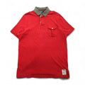 Polo by Ralph Lauren 90s XL Pink Cotton Polo Shirt with Chest Pocket