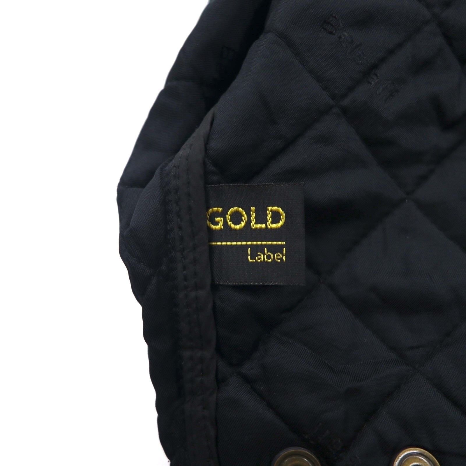 BELSTAFF キルティング ベスト 2XL ブラック 中綿 スナップボタン BELSTAFF キルティング ベスト 2XL ブラック 中綿 スナップボタン