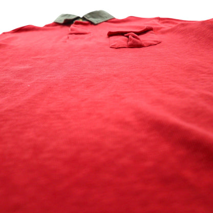 Polo by Ralph Lauren 90年代 ポロシャツ XL ピンク コットン 胸ポケット