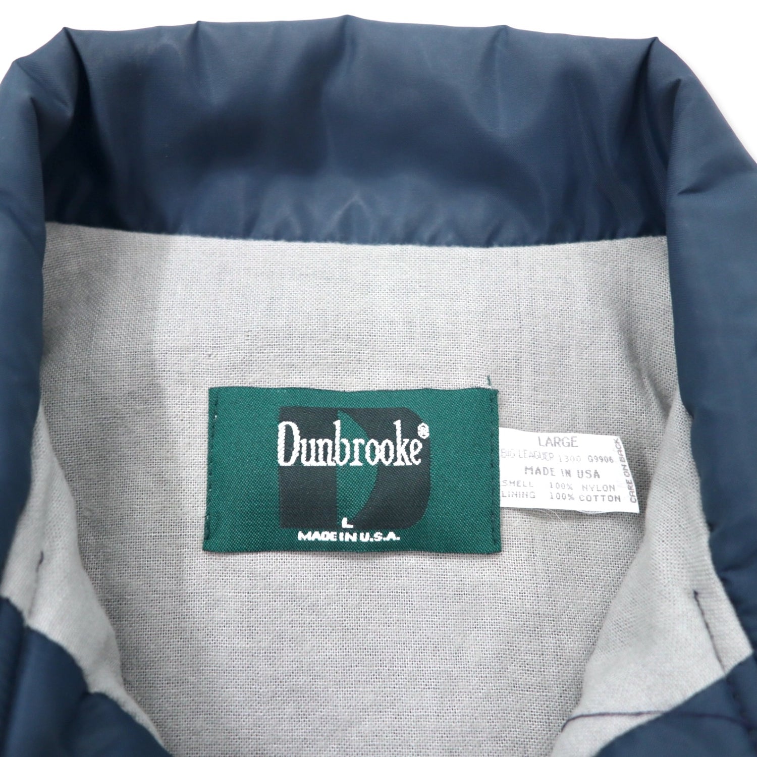 Dunbrooke USA Made 90's Coach Jacket L Navy Nylon USS DAVISON – 日本然リトテ