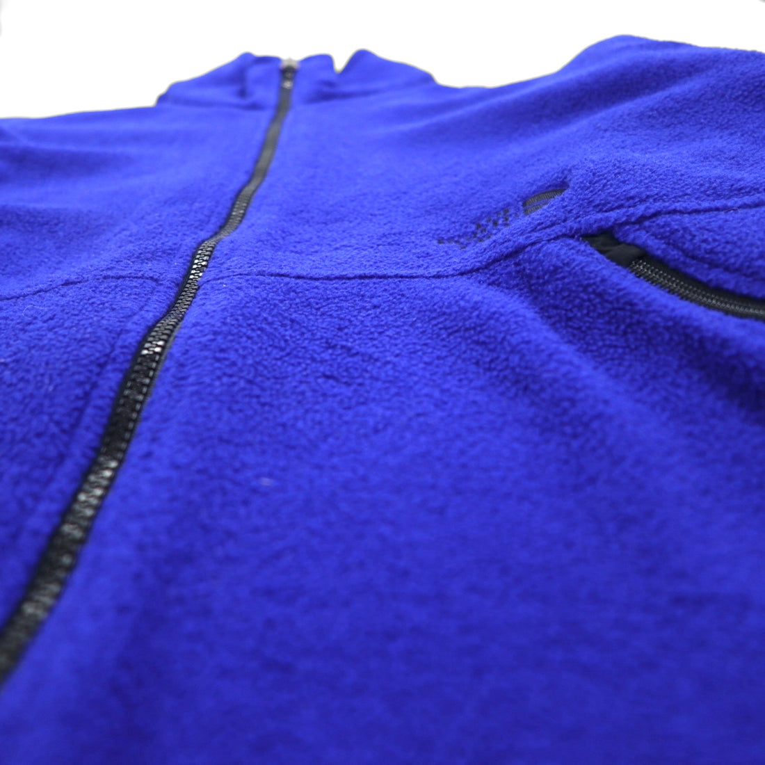 THE NORTH FACE 90s USA Made Polartec Fleece Jacket, Size M, Blue, Zip Pocket