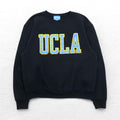UCLA 90年代 USA製 カレッジ スウェット M ブラック コットン ワッペン GOLD Standard