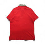 Polo by Ralph Lauren 90s XL Pink Cotton Polo Shirt with Chest Pocket