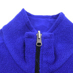 THE NORTH FACE 90s USA Made Polartec Fleece Jacket, Size M, Blue, Zip Pocket
