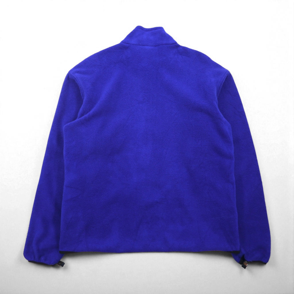 THE NORTH FACE 90s USA Made Polartec Fleece Jacket, Size M, Blue, Zip Pocket