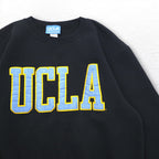 UCLA 90年代 USA製 カレッジ スウェット M ブラック コットン ワッペン GOLD Standard