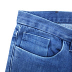 Acne Stretch Skinny Denim Pants, Medium, Indigo, Blue, Cotton, Made in Turkey