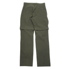 Eddie Bauer 2WAY コンバーチブル テックパンツ クライミングパンツ 32 カーキ ナイロン 1537466 スリランカ製