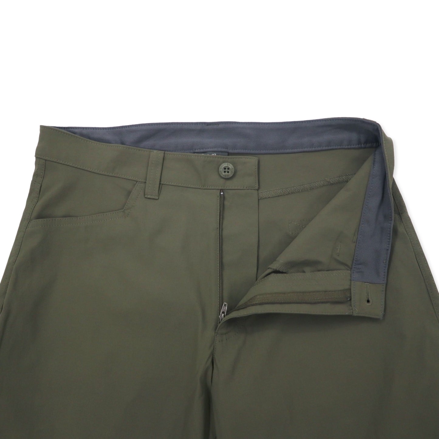 Eddie Bauer 2WAY コンバーチブル テックパンツ クライミングパンツ 32 カーキ ナイロン 1537466 スリランカ製