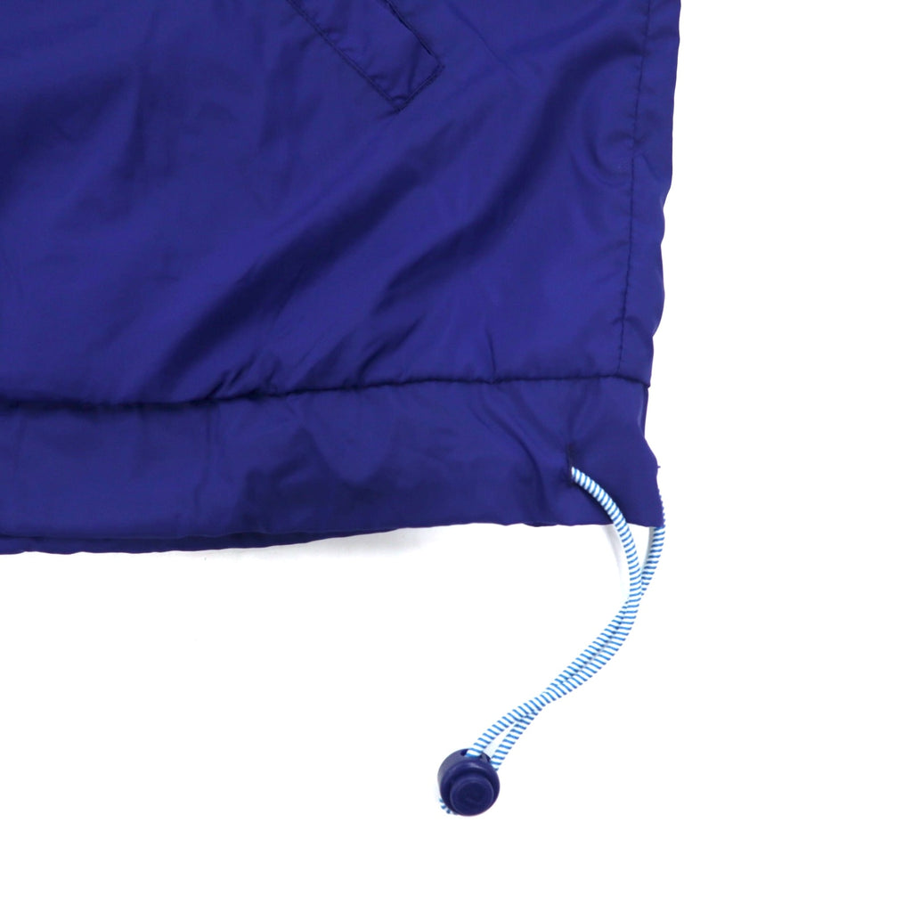 FILA 90s Nylon Jacket Jersey L Blue Drawcord