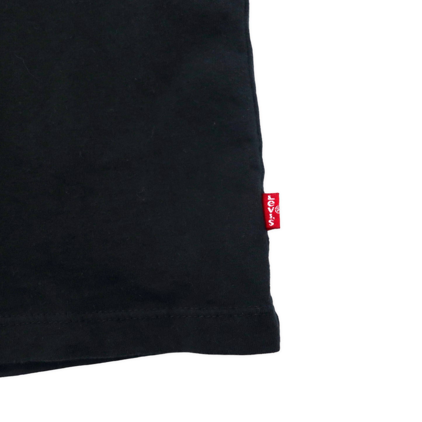 Levi's ロゴプリントTシャツ L ブラック コットン
