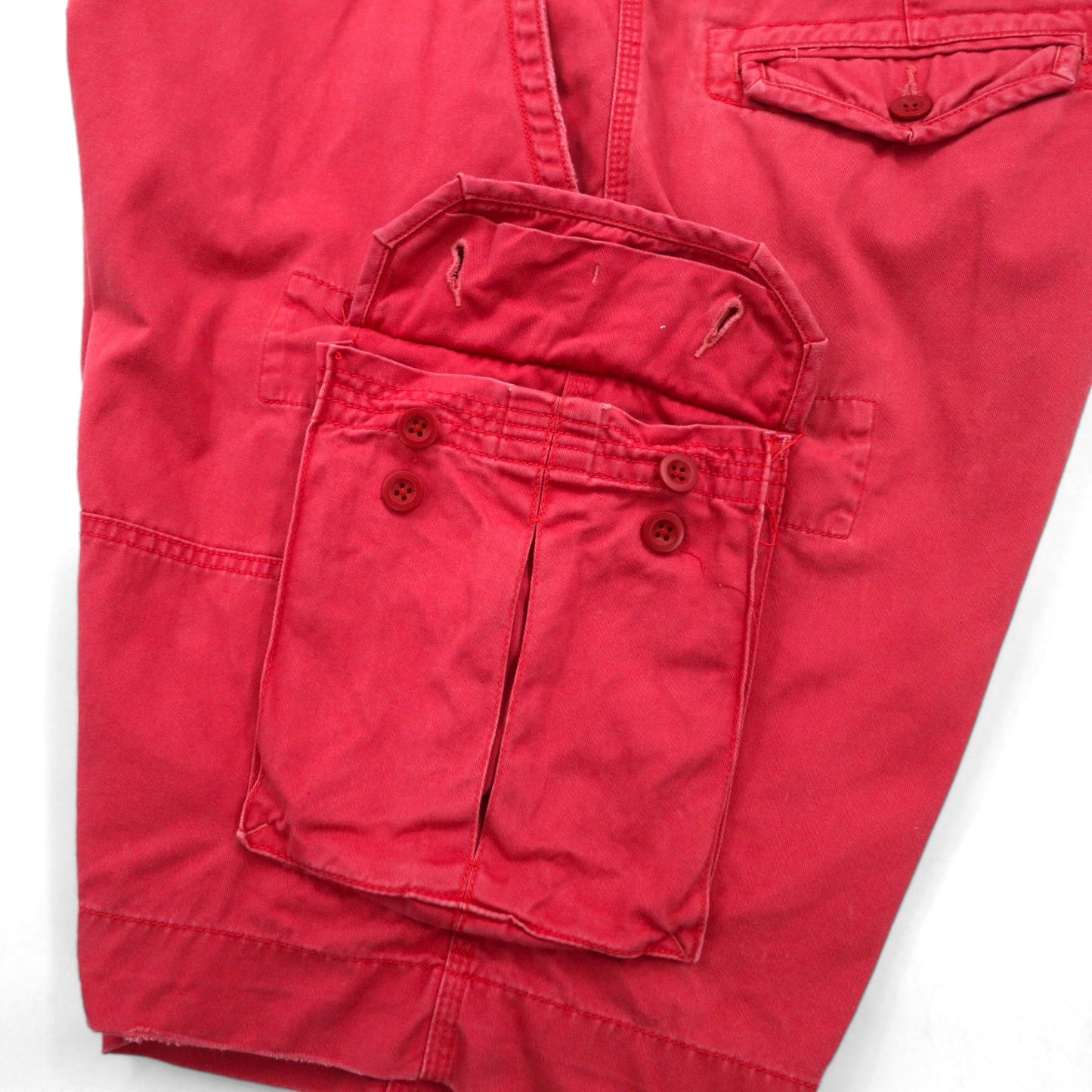 Polo by Ralph Lauren 90年代 ポロチノ バギー ショート カーゴパンツ ハーフパンツ XL ピンクコットン