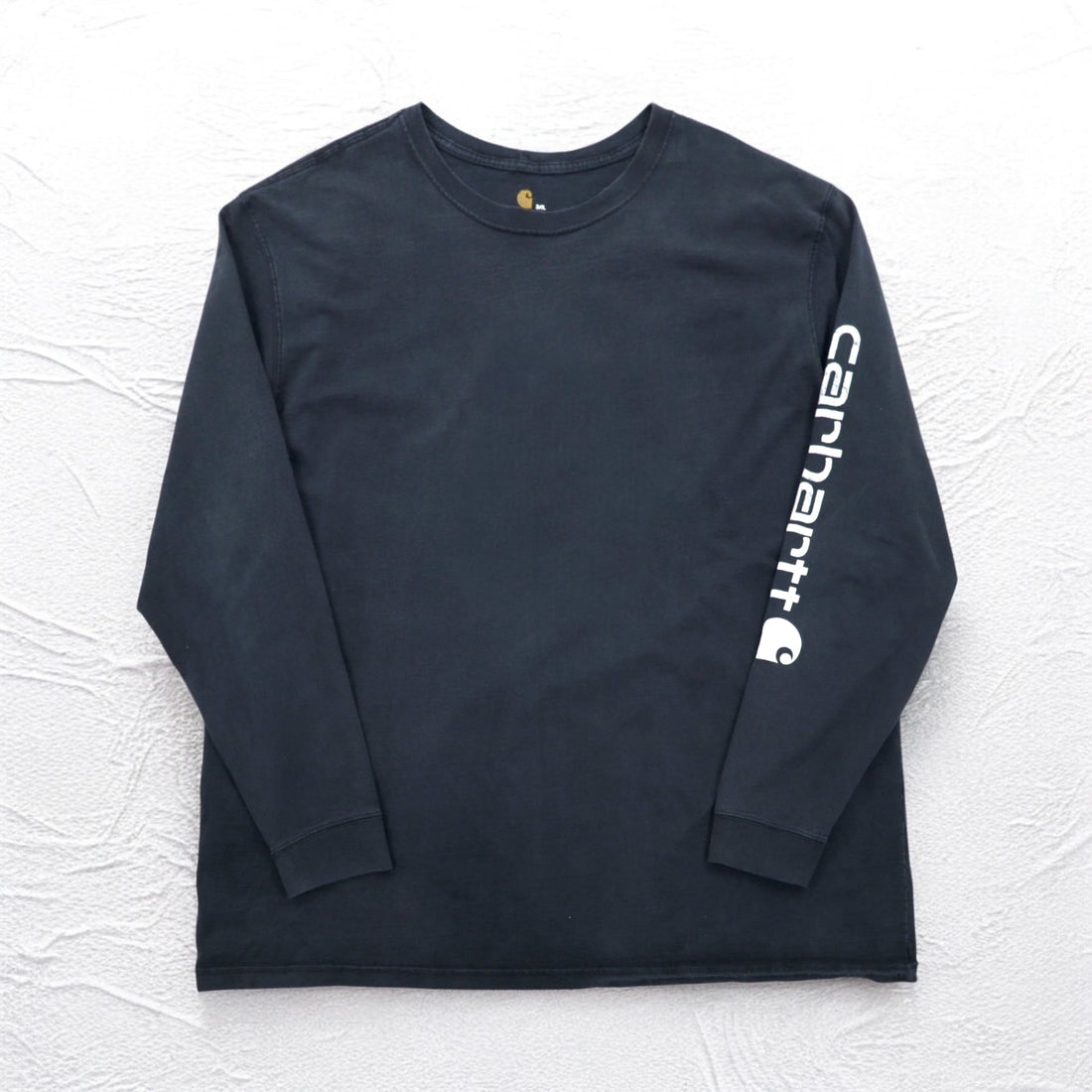carhartt ロングスリーブ Tシャツ ロンT 3XL ORIGINAL FIT ブラック コットン ビッグサイズ