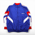 adidas Originals Aloxe Track Top, Size 4XL, Blue, CE4828, Reissue of the France National Team Tricolor Trefoil